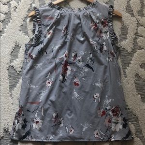 Floral Sleeveless Top